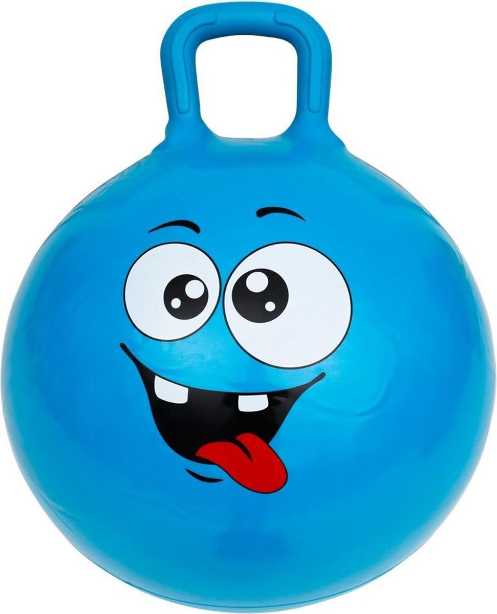 Life Product skippybal - skippybal 45 cm - Speelgoed voor jongens en meisjes - Skippyballen geschikt voor kinderen - Blauw