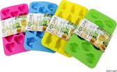 Ijsblokjes - Houder - Flexi - Assort  -  4 Stuks