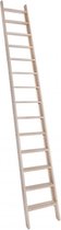 Zoldertrap - 12 treden - Stahoogte 243 cm - Houten ladder - Molenaarstrap - Beuken trap