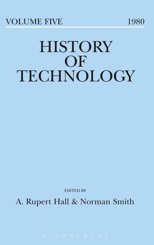 History of Technology - History of Technology Volume 5 - cover