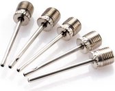 Premium Ballenpomp naalden - 5 stuks - naald 8mm schroefdraad - Ventielnaald - Balnaalden ballenpomp