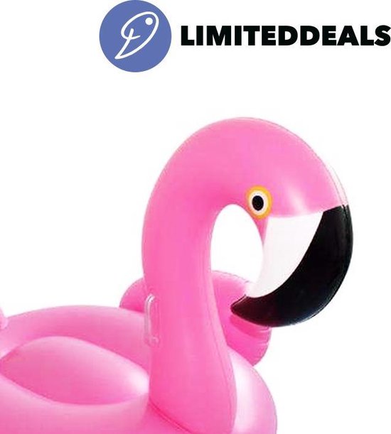 Flamingo Luchtbed - 141CM groot - Relaxen en Fun - Voor de Dames -  Opblaasbare... | bol.com