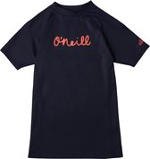 O'Neill Skins UV Surfshirt - Maat 164  - Unisex - donkerblauw/oranje