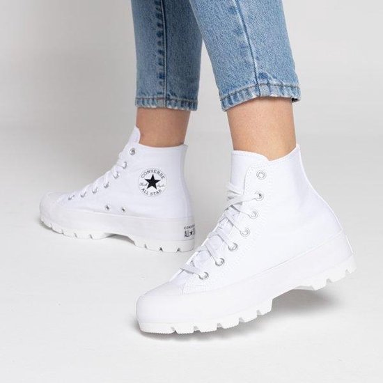bol.com | Converse Chuck Taylor All Star Lugged sneakers wit - Maat 37.5