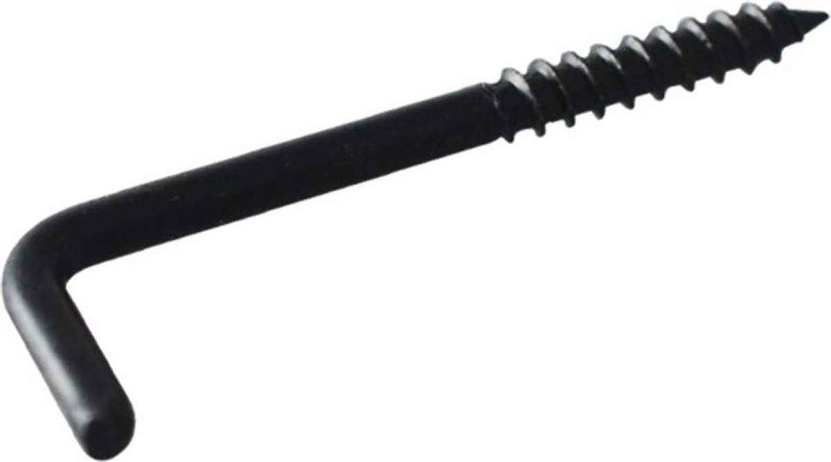 Schroefduim zwart 3.0 x 40 mm (10 stuks)
