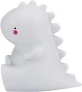 Interbaby Nachtlamp Dinosaurus 15,5 X 9,2 Cm Pvc Wit