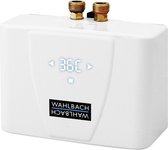 Wahlbach 4.5kW doorstroom verwarmer drukvast elektronisch regelbaar, met display