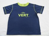 petit bateau , jongens, t-shirt korte mouw , blauw / groen ,vert , 6 jaar 114