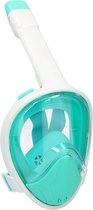 Snorkelmasker - Full Face - Volgelaatsmasker - 180 Graden Zicht - Ademen met Mond en Neus - Maat S-M Volwassenen