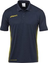 Uhlsport Score Polo Shirt Kind Marine-Fluo Geel Maat 164