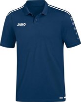 Jako Striker 2.0 Polo - Marine / Wit | Maat: S