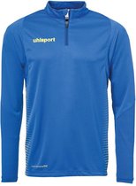 Uhlsport Score 1/4 Zip Top Kind Azuur Blauw-Limoen Geel Maat 152