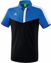 Erima Squad Polo New Royal-Zwart-Wit Maat L