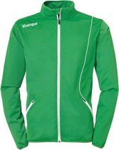 Kempa Curve Classic  Trainingsjas - Maat M  - Mannen - groen/wit