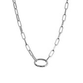 iXXXi-Jewelry-Square Chain-Zilver-dames-Collier-45 cm