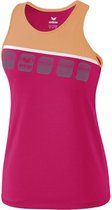 Erima 5-C Dames Tank Top -love rose/peach/wit
 - 34