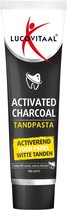 Lucovitaal Tandpasta Activated Charcoal 100 ml