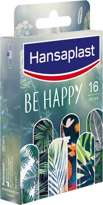 Tandheelkundig Trunk bibliotheek Ontslag Hansaplast Be Happy Pleisters - 16 strips | bol.com