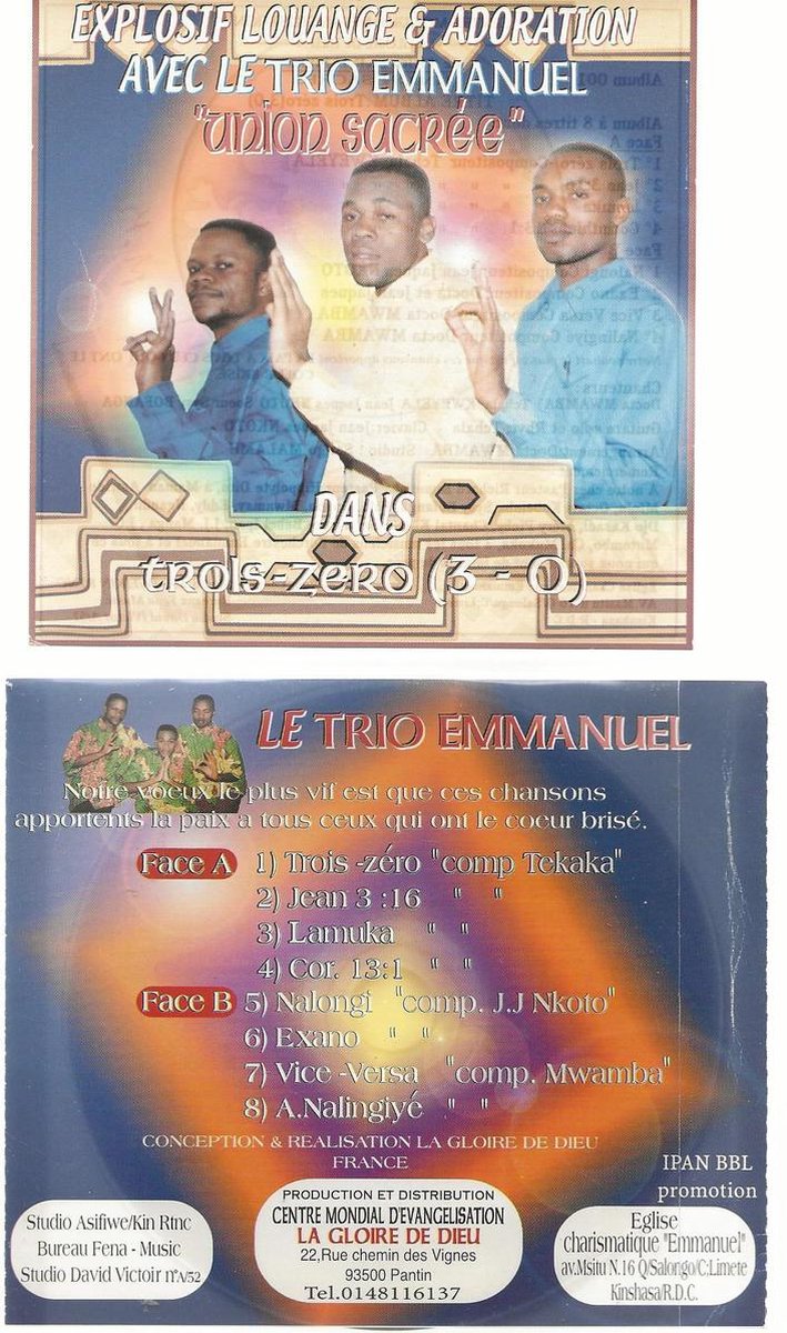 Le Trio emmanuel - dans Trois- Zero
