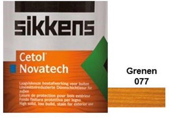Sikkens Cetol Novatech - 077 - Pin - 1 l - 18-20 m²/l