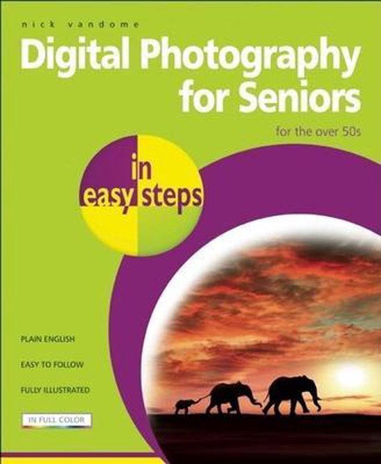 Digital Photography for Seniors in easy steps - cover