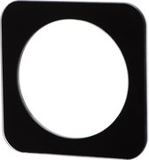 Afdekraam - Igory Jura - 1-voudig - Rond - Glas - Zwart