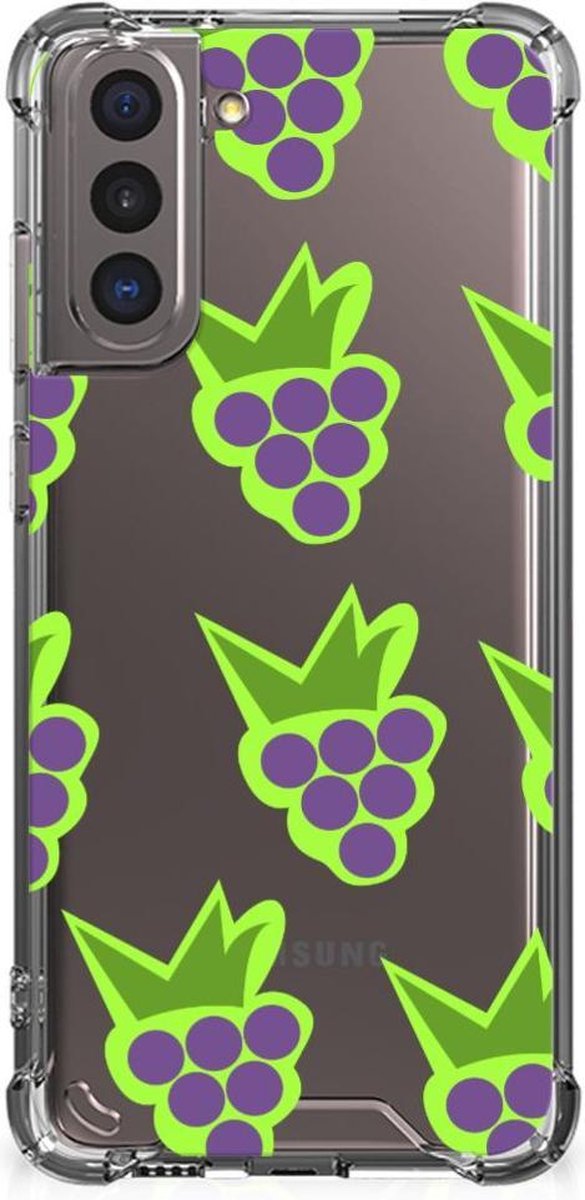Samsung Galaxy S21 Beschermhoes Druiven