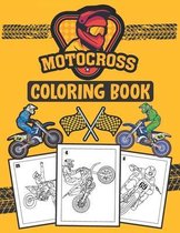 Motocross coloring book