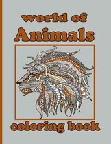 world of Animals coloring book