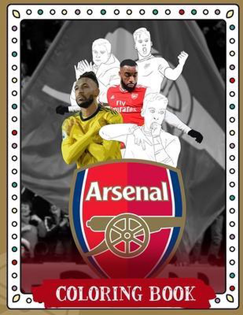 arsenal coloring pages