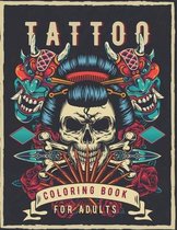 Tattoo Coloring Book For Adults