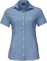 Jack Wolfsjkin Kepler Shirt Women - Outdoorblouse - Dames - Blauw - Maat M