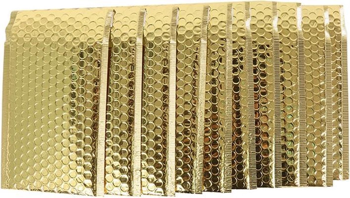 Verzendenvelope 25x15 Goud - yehwang