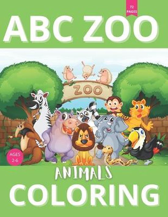 ABC Zoo Animals Coloring, Mustapha Edition 9798598859421 Boeken