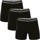 Muchachomalo Basiscollectie Jongens Boxershorts - 3 pack - Zwart - 110/116