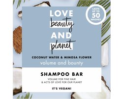 Love Beauty and Planet Shampoo Bar Coconut Water & Mimosa Flower - 90 gram
