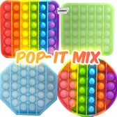Ultrasativa® Pop It Pakket- Mix - 4 Pack - Fidget Toys