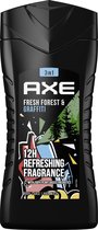 Axe Fresh Forest & Graffiti 3-in-1 Douchegel - 250 ml