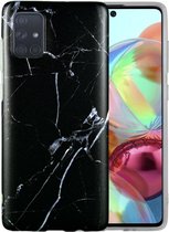 Samsung Galaxy A71 Marmer Case | Back Cover | TPU Telefoonhoesje