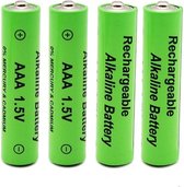 DrPhone BAT30 - AAA - 3500 Mah draagbare Batterij - Oplaadbare batterijen - 4 in 1 pack