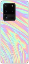 Samsung Galaxy S20 Ultra - Smart cover - Transparant - Holographic