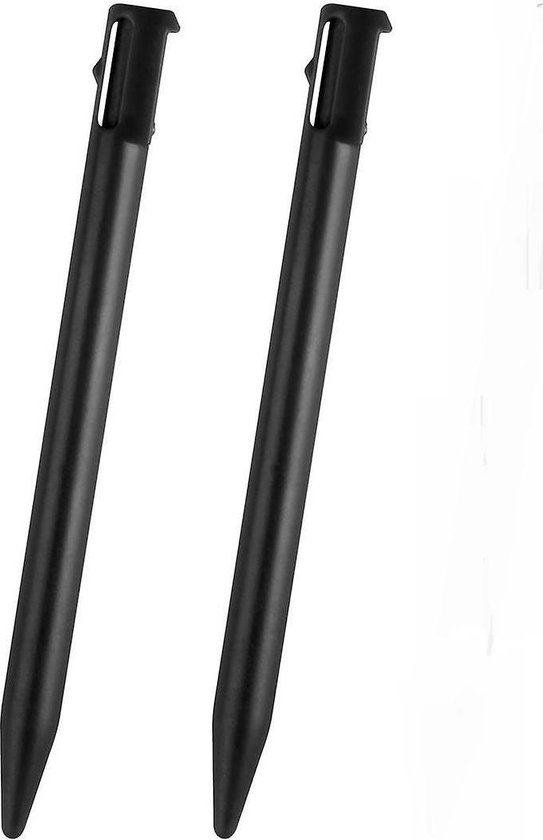 2 x Stylus pen geschikt voor de Nintendo 3DS - Zwart