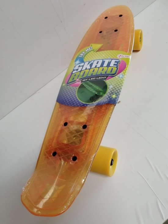 Toi Toys Skateboard met licht 55cm (1 stuk) assorti