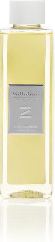 Millefiori Zona Navulling voor Geurstokjes 250 ml - Rose Madelaine