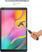 Bookcase + Screen Protector - Samsung Galaxy Tab A 10.1 2016 - 360 graden draaibaar hoesje - Wit