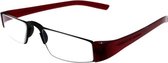 Porsche Design P8801B +2.00 - Titanium/rood - Leesbril