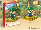 Bouwstenen pop Luigi - Speelgoed - Mario - Kinderen - Volwassenen - 1701 blokjes - Bouwpakket