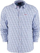 Overhemd Hao Hoa Licht Blauw (21AN550 - 370)