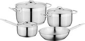 Set de casseroles 7 pièces - acier inoxydable - BergHOFF | Essentials