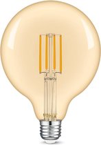 E27 LED filament lamp Atlas G125 7W 2200K dimbaar amber